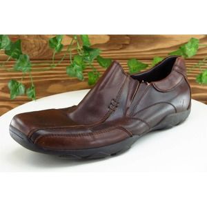 Aldo Shoes Sz 10 M Brown Loafer Leather Men